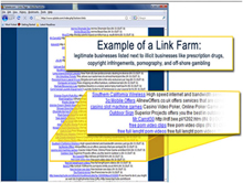 Example of link farms